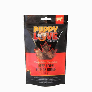 Puppy Love Beef Liver Freeze-Dried Dog & Cat Treats