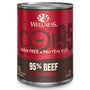 Wellness CORE 95% Grain-Free Beef & Carrots Wet Dog Food Can