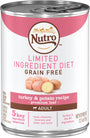 Nutro Limited Ingredient Diet Grain-Free Adult Farm Raised Turkey & Potato Recipe Canned Dog Food