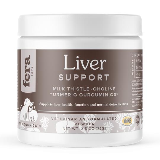 Fera Pet Organics Liver Support for Dogs & Cats