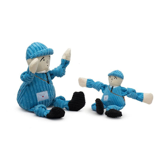 HuggleHounds Matty Mail Carrier Knottie Dog Toy