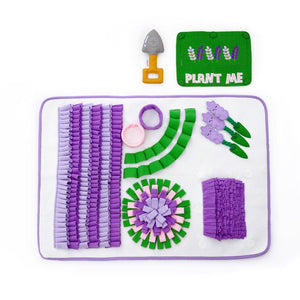 Injoya Lavender Garden Snuffle Mat Dog Toy