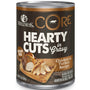 Wellness CORE Hearty Cuts in Gravy Chicken & Turkey Grain-Free Wet Dog Food Can