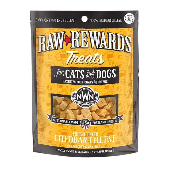 Northwest Naturals Raw Rewards Cheddar Cheese Freeze-Dried Dog & Cat Treats