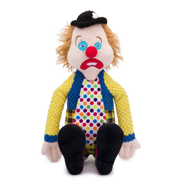 fabdog Floppy Sad Clown Dog Toy