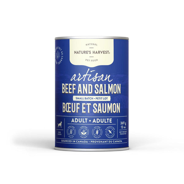 Nature's Harvest Artisan Beef & Salmon Adult Wet Dog Food