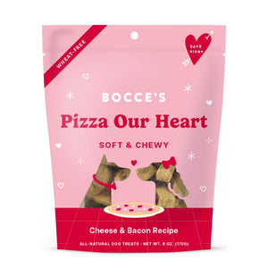 Bocce's Bakery Friandises douces et moelleuses Pizza My Heart pour chiens