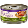 Wellness CORE Signature Selects Chunky Boneless Chicken & Wild Salmon Entree in Sauce Grain-Free Wet Cat Food Cans
