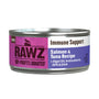 RAWZ Alimentation humide pour chat avec Soutien Immunitaire au Saumon & Thon en conserve