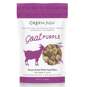 Green Juju Friandises Complètes Liofilisées de Chèvre pour Chiens et Chats
