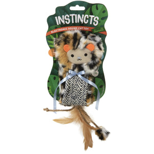 SmartyKat Instincts Looney Lion Heart HappyNip jouet sonore électronique pour chats