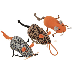 SmartyKat Instincts Safari Sneakers HappyNip jouets en peluche pour chats