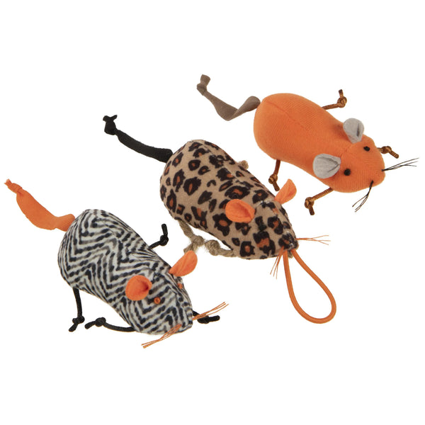 SmartyKat Instincts Safari Sneakers HappyNip jouets en peluche pour chats