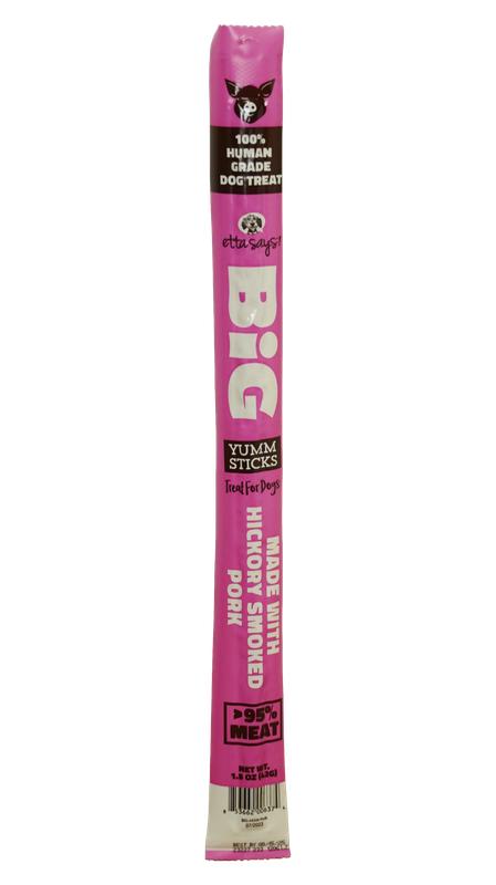 Etta Says! Friandises Big Yumm Sticks Porc Sans céréales pour chiens