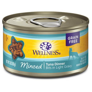 Wellness Complete Health Grain-Free Minced Tuna Dinner Wet Cat Food Cans