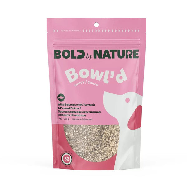 Bold by Nature Saumon sauvage déshydraté avec curcuma et beurre d’arachide