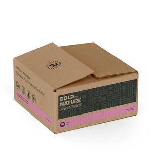 Bold by Nature Nourriture crue Sélect porc pour chiens