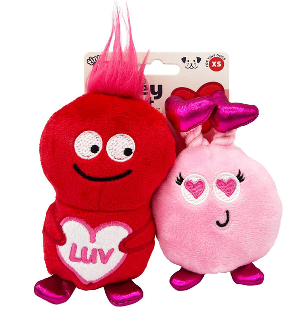 Huxley & Kent Tiny Tuff Love Bugs Dog Toy