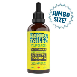 H 4 Tails Jumbo Cat Formula Unflavoured Alternative Supplement for Pets, 1350mg