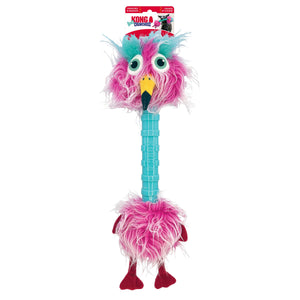 KONG Cruncheez Stretch Birds Dog Toy, Assorted
