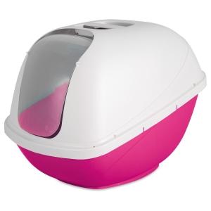 Petmate Basic Bac à litière à capuchon pour chat Rose