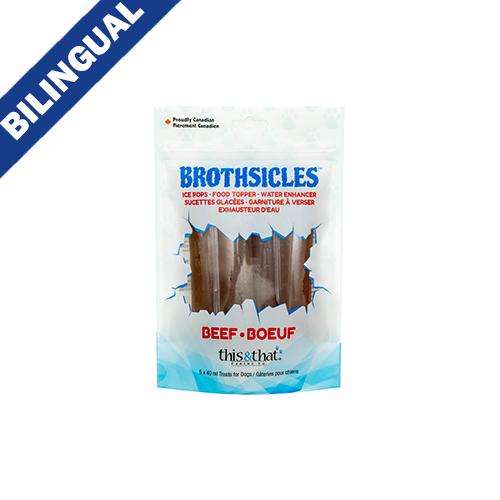 This & That® Brothsicles™ Boeuf Gâteries pour chiens