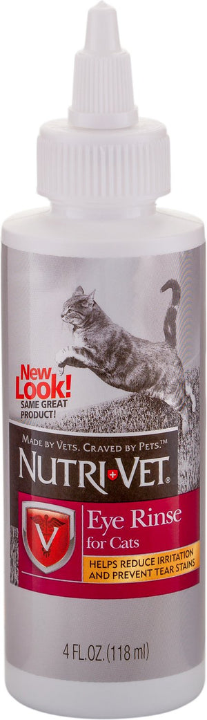 Nutri-Vet Cat Eye Rinse, 4-oz bottle