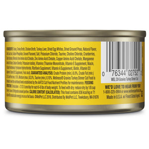 Wellness Complete Health Grain-Free Gravies Turkey Dinner Wet Cat Food Cans