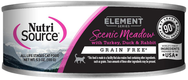 NutriSource Element Scenic Meadow Pâtée pour chat en boîte