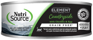 NutriSource Element Countryside Wet Cat Food Can