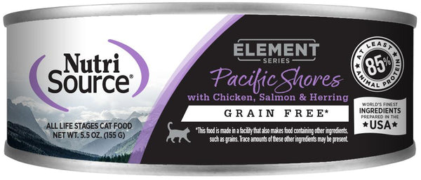 NutriSource Element Pacific Shores Wet Cat Food Can