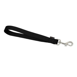 Lupine Pet Basic Solids Training Tab for Dogs, Black