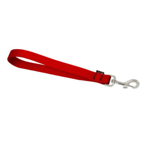 Lupine Pet Basic Solids Training Tab for Dogs, Red