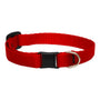 Lupine Pet Collier de sécurité Basic Solids pour chats, Rouge
