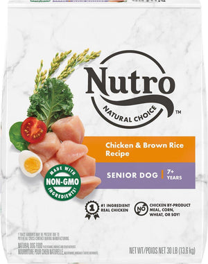 Nutro Natural Choice Chicken & Brown Rice Senior Dry Dog Food