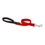 Lupine Pet Basic Solids Dog Leash, Red