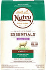 Nutro Wholesome Essentials Small Bites Recette adulte d'agneau nourri en pâturage et riz Croquettes pour chiens