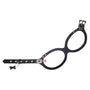 Buddy Belts Harnais permanent en cuir pour chiens, Noir