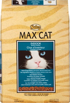 Nutro Max Indoor Weight Control Formula Dry Cat Food