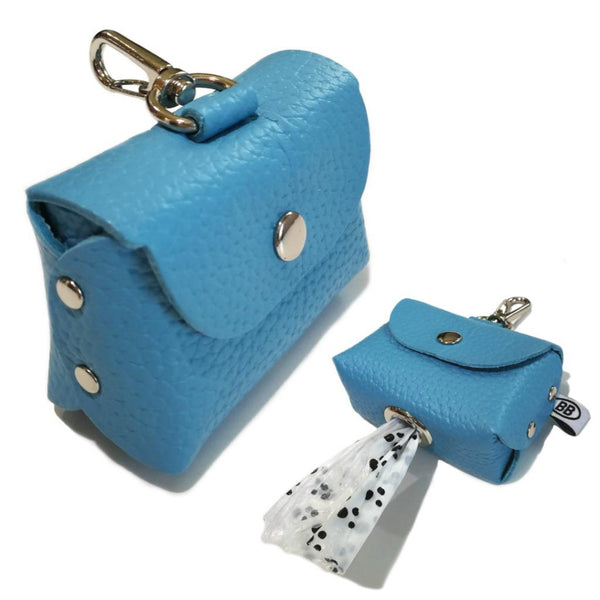 Buddy Belts Permanent Poopurse Dog Poop Bag Dispenser, Blue