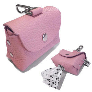 Buddy Belts Permanent Poopurse Dog Poop Bag Dispenser, Pink