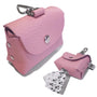 Buddy Belts Permanent Poopurse Dog Poop Bag Dispenser, Pink