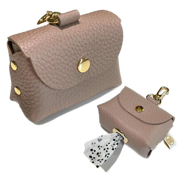 Buddy Belts Limited Poopurse Dog Poop Bag Dispenser, Latte