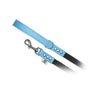 Buddy Belts Laisse pour chien avec accents en nylon permanent, Bleu