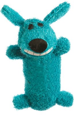 Multipet Loofa Dog The Original Plush Dog Toy, Color Varies