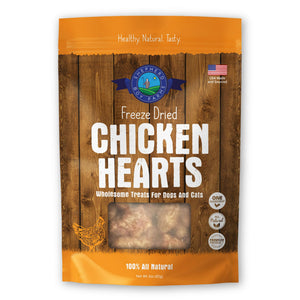 Shepherd Boy Farms Chicken Heart Freeze-Dried Dog & Cat Treats
