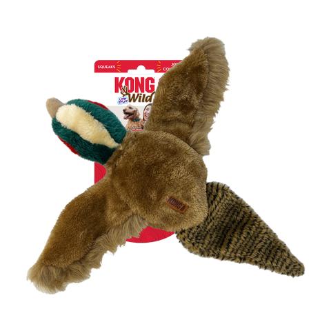 KONG Jouet pour chien Wild Low Stuff créature faisan