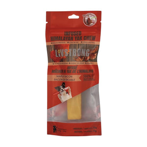 Livstrong Friandises au fromage de yak de l’Himalaya infusées à l'érable et bacon pour chiens