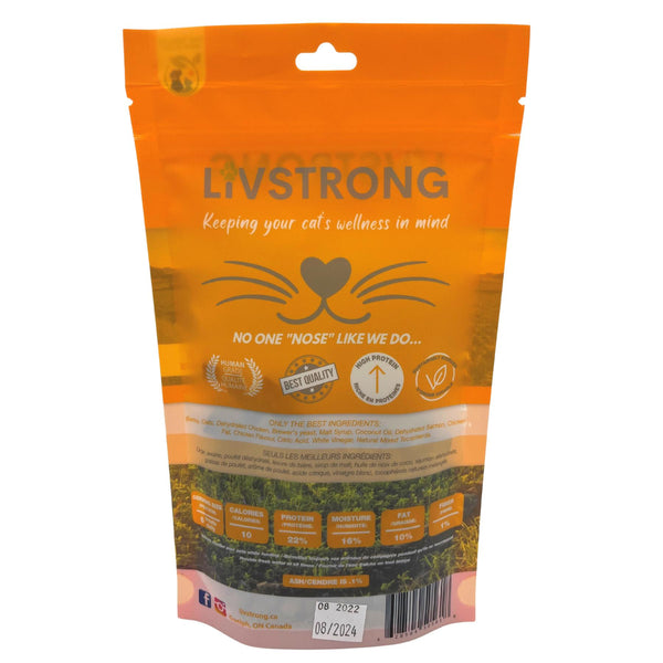 Livstrong Friandises Croquettes de poulet pour chats