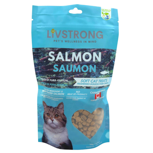 Livstrong Salmon Bites Cat Treats